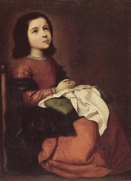 Francisco de Zurbaran The Girlhood of the Virgin oil painting image